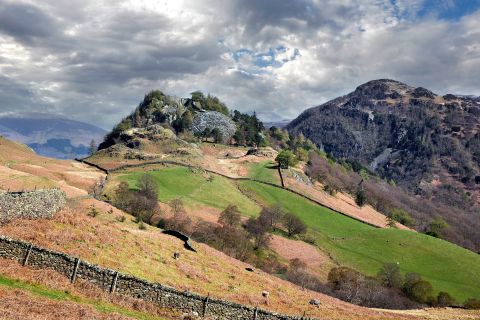 Castle Crag and Kings How by Lake District Photographer Martin Lawrence