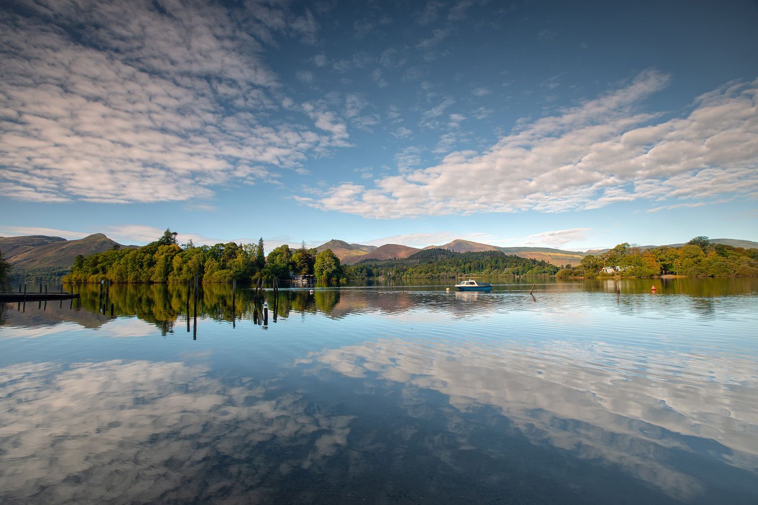 A special autumn morning at Derwentwater by Martin Lawrence Photography