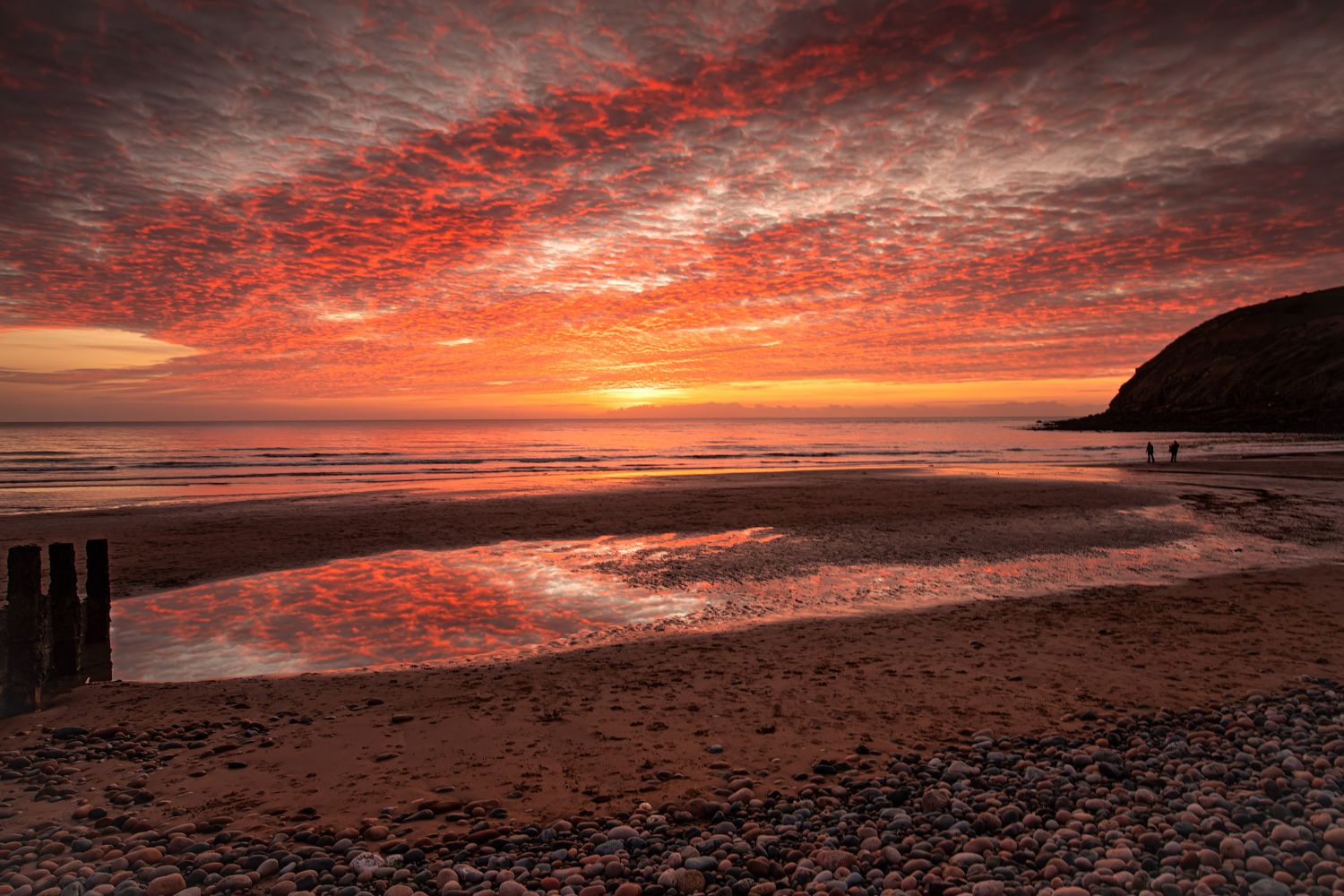 Sunset at St. Bees Head by Martin Lawrence Photography