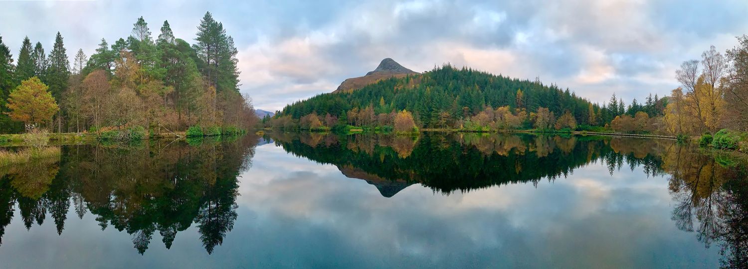 Autumn at Glencoe Lochan by Martin Lawrence Photography