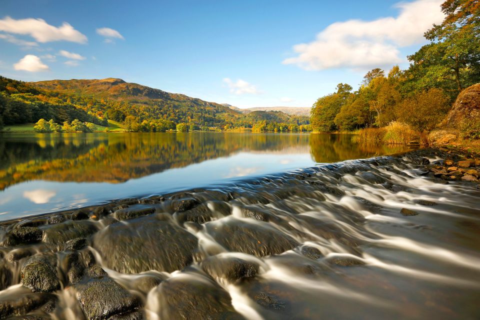 The River Rothay leaving Grasmere at the weir - Martin Lawrence