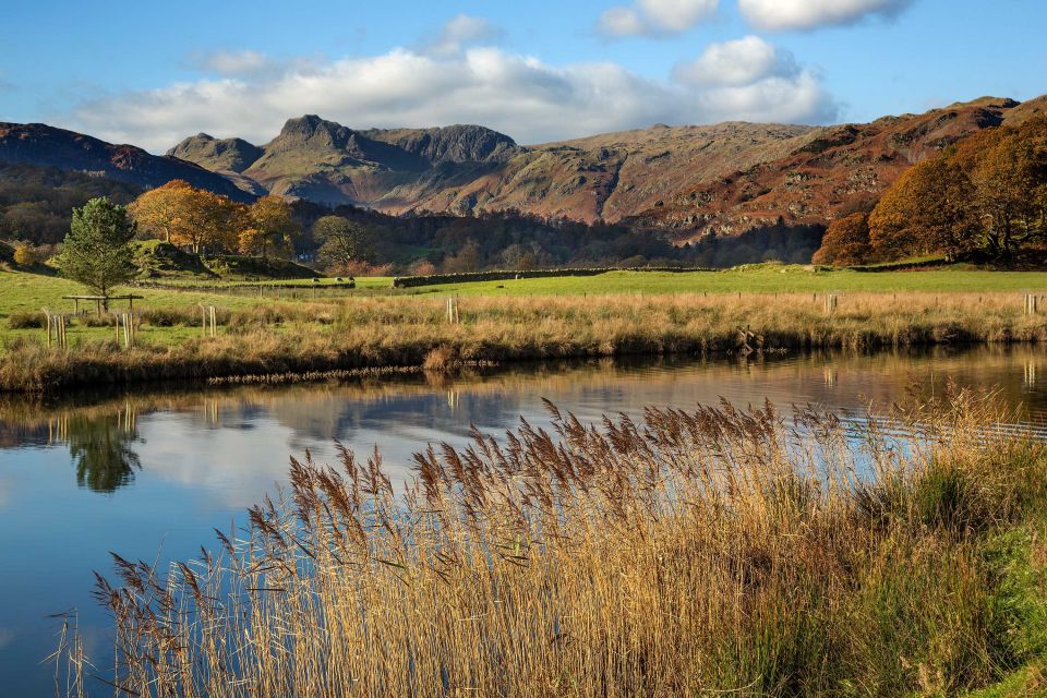 The Langdales over the River Brathay at Elterwater - Martin Lawrence