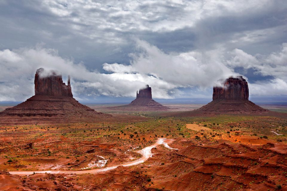 Wallpaper mountains, desert, valley, landscape, panorama, arizona, monument  valley for mobile and desktop, section пейзажи, resolution 2048x1367 -  download